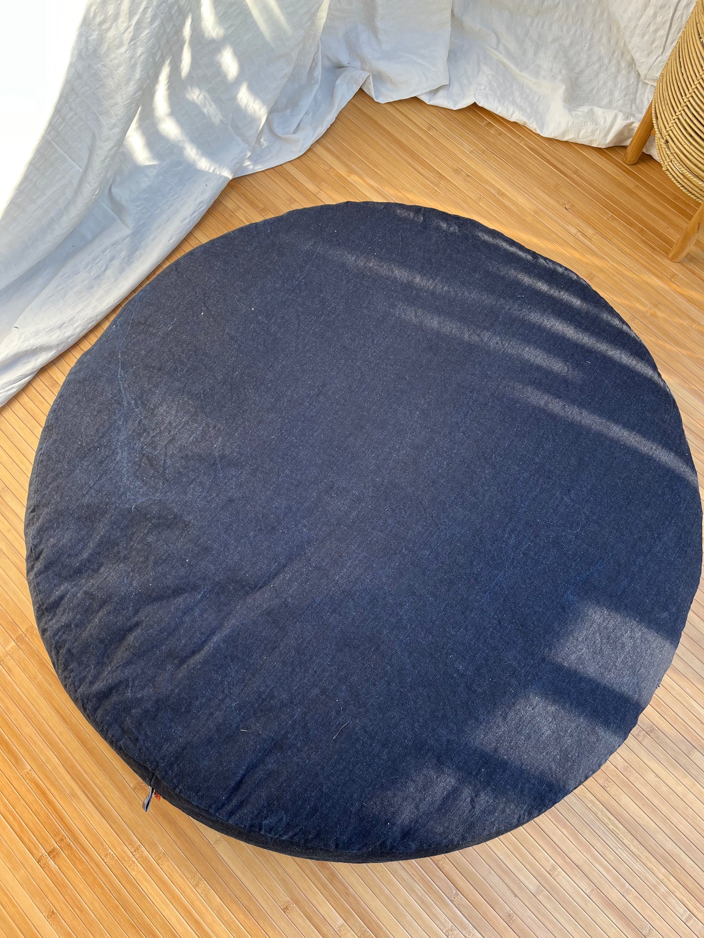Upcycled One-Of-A-Kind Bed ~ Green Cloud Dome _ Large 36"